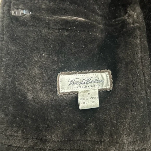 Brooks Brothers Shearling Jacket - Picture 9 of 10